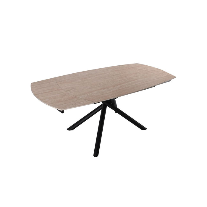 Table de repas 21831TR - Madrid Travertin - Lot de 1