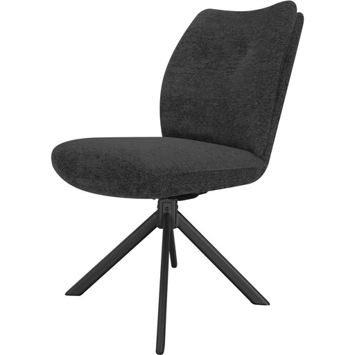 Chaise 52951GA - PETER Gris Anthracite - Lot de 2