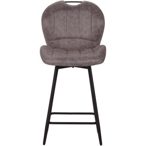 Tabouret de bar 16232TA - Burton Taupe - Lot de 2