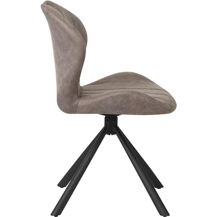 Chaise 16231TA - Burton Taupe - Lot de 2