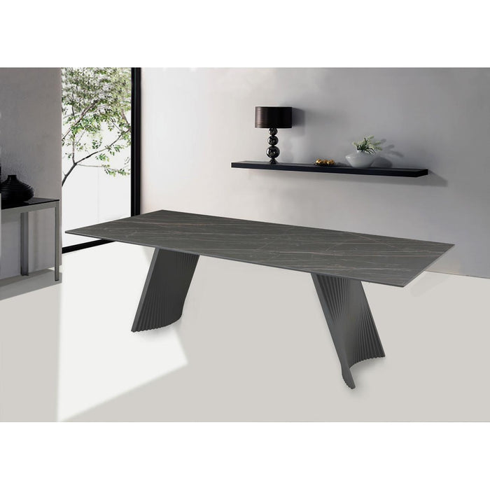 Table de repas 27615GA - Mondrian Gris Anthracite - Lot de 1