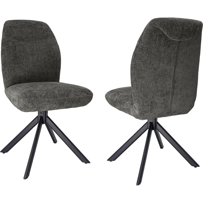 Chaise 52959GA - Pinocchio Gris Anthracite - Lot de 2