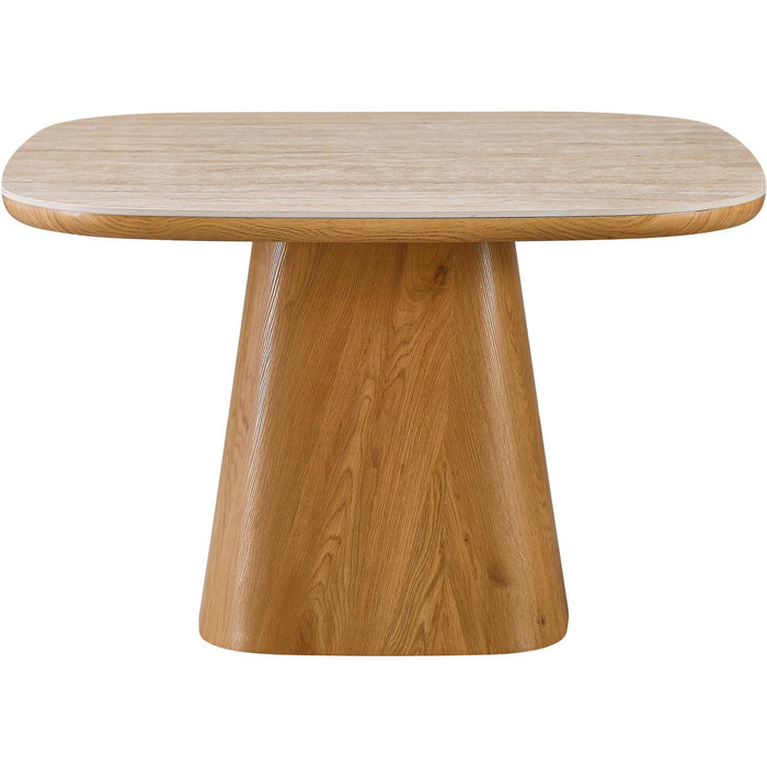 Table de repas 24320TR - Dona Travertin - Lot de 1