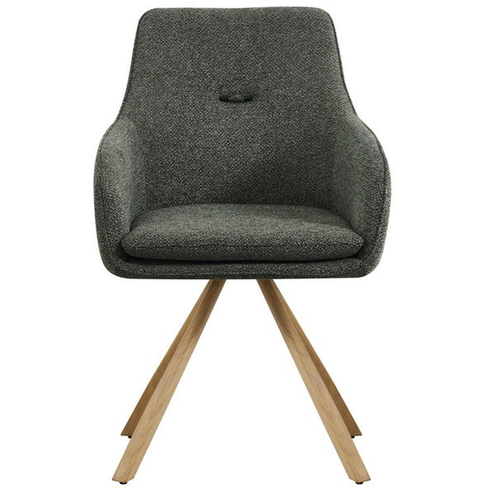 Chaise 25708KA - Monique Vert Kaki - Lot de 2