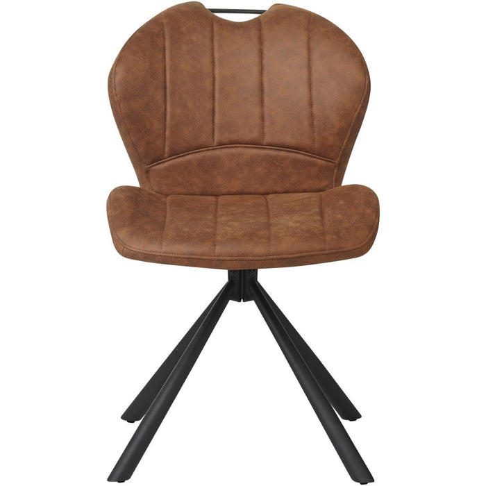 Chaise 16231TC - Burton Terracotta - Lot de 2