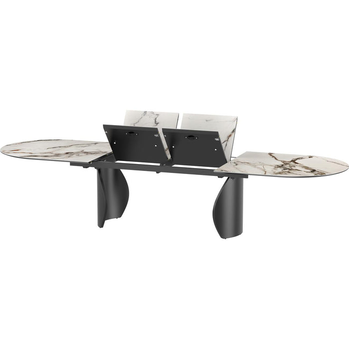 Table de repas 52931BT - Liora Blanc & Taupe - Lot de 1