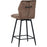 Tabouret de bar 16202TA - JULES Taupe - Lot de 4