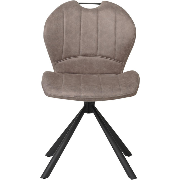 Chaise 16231TA - Burton Taupe - Lot de 2