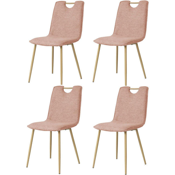 Chaise 11520RE - Lilly Rose - Lot de 4