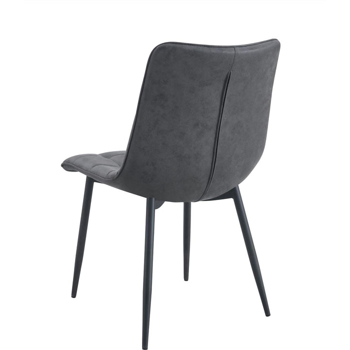 Chaise 15656GR - Nadia Gris - Lot de 4