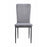 Chaise 59101GR - PONY II Gris - Lot de 4