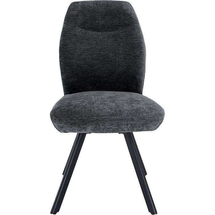 Chaise 52963GA - Samantha Gris Anthracite - Lot de 2