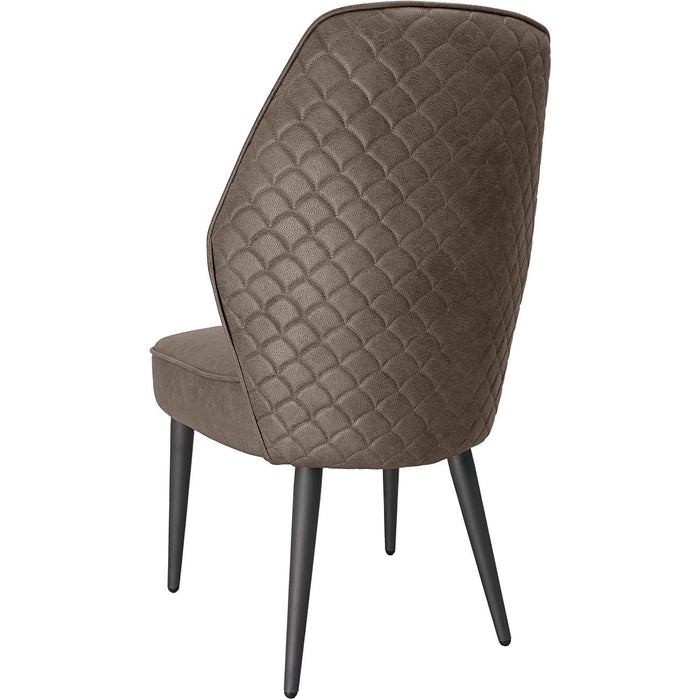 Chaise 52961MA - Borneo Marron - Lot de 2