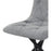 Chaise 52876GR - Lya Gris - Lot de 4