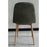 Chaise 15660KA - Pardes Vert Kaki - Lot de 4