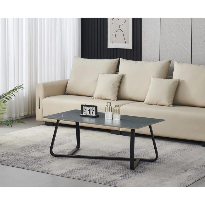 Table basse 34230GR - Sidonie Gris - Lot de 1