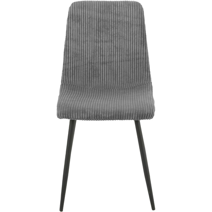 Chaise 15654GA - Bobby Gris Anthracite - Lot de 4