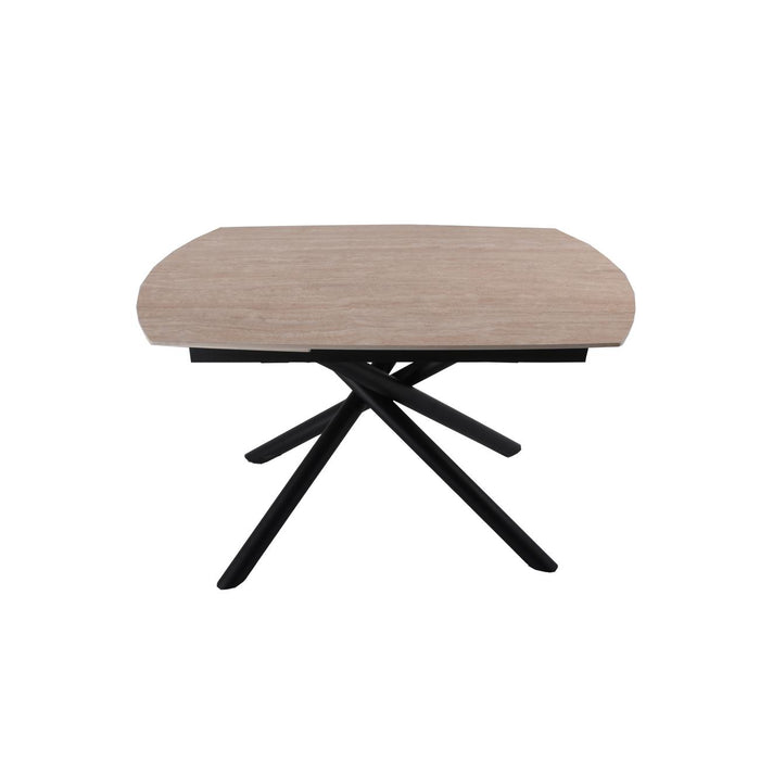 Table de repas 21831TR - Madrid Travertin - Lot de 1