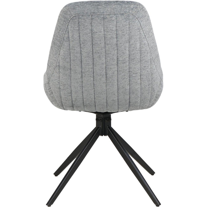 Chaise 23313GR - Théa Gris - Lot de 2