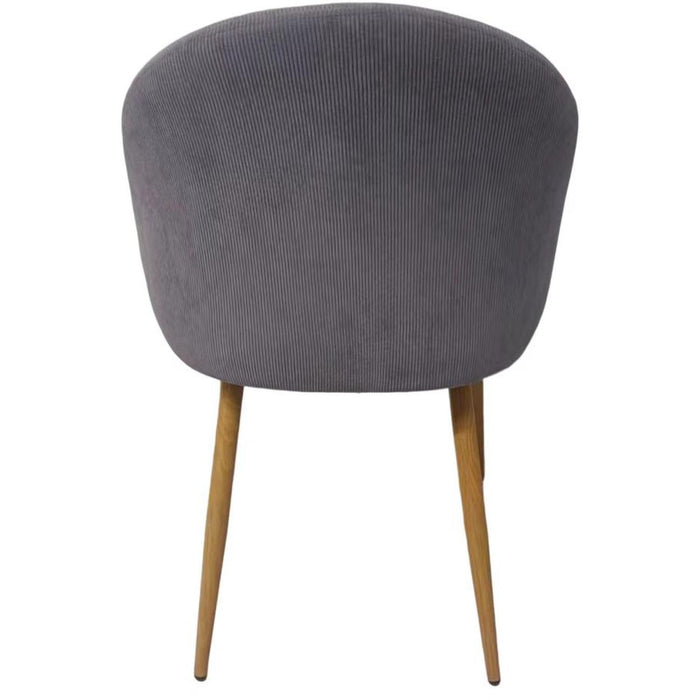 Chaise 15663GR - Audrey Gris - Lot de 4