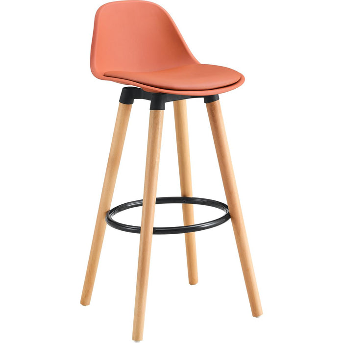 Tabouret de bar 16227TC - Norvège Terracotta - Lot de 2