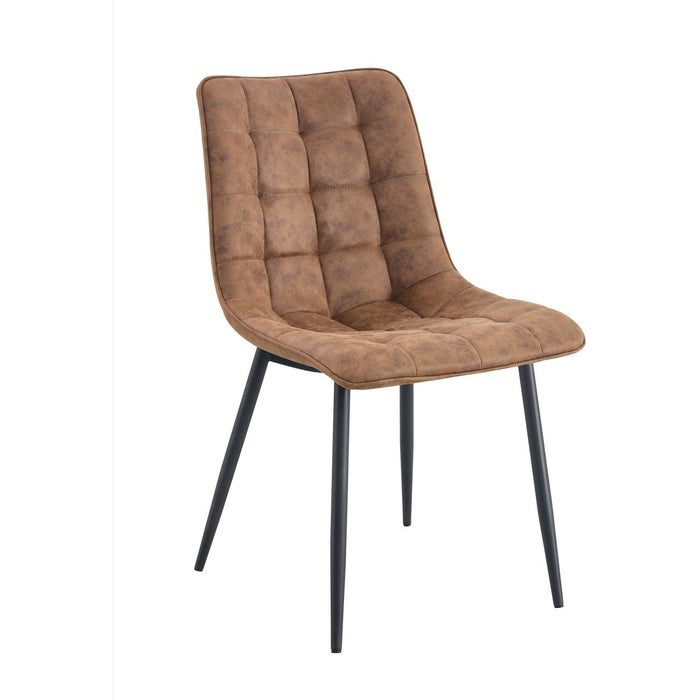 Chaise 15656CO - Nadia Marron - Lot de 4