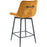 Tabouret de bar 55132DO - VAL THORENS Or - Lot de 4