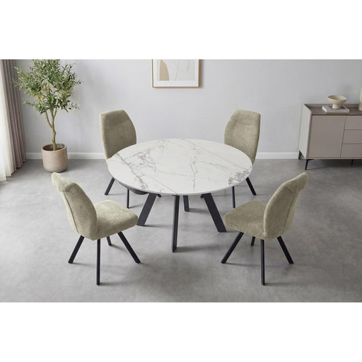 Chaise 52963BE - Samantha Beige - Lot de 2