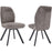 Chaise 52963TA - Samantha Taupe - Lot de 2