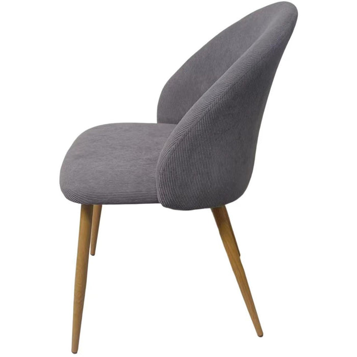 Chaise 15663GR - Audrey Gris - Lot de 4