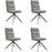 Chaise 16248GR - April Gris - Lot de 4
