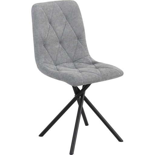 Chaise 52876GR - Lya Gris - Lot de 4