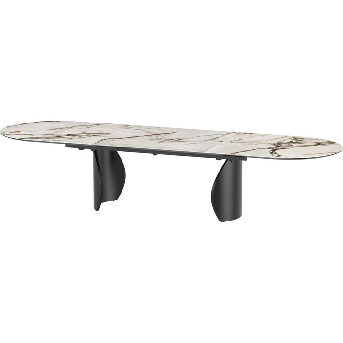 Table de repas 52931BT - Liora Blanc & Taupe - Lot de 1