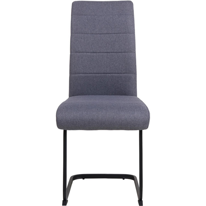 Chaise 47431GR - Astrid Gris - Lot de 4