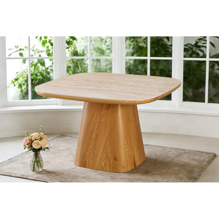 Table de repas 24320TR - Dona Travertin - Lot de 1