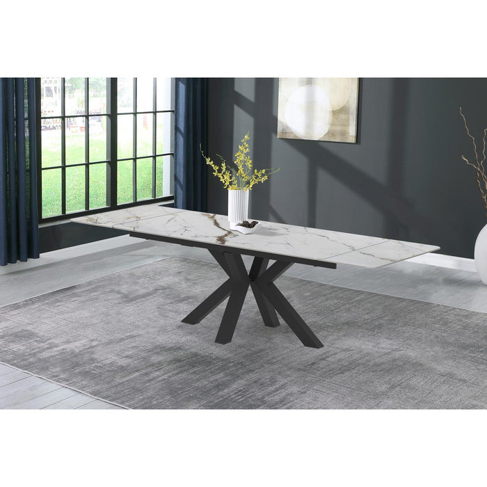 Table de repas 58503BL - MIA Blanc - Lot de 1