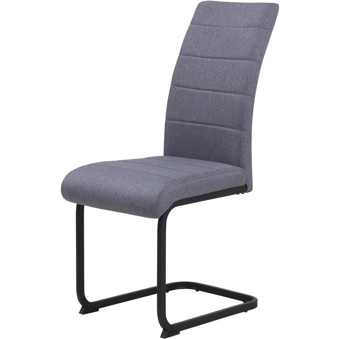 Chaise 47431GR - Astrid Gris - Lot de 4