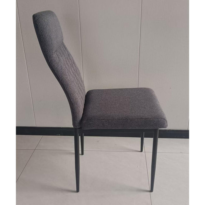 Chaise 15661GA - Diego Gris Anthracite - Lot de 4