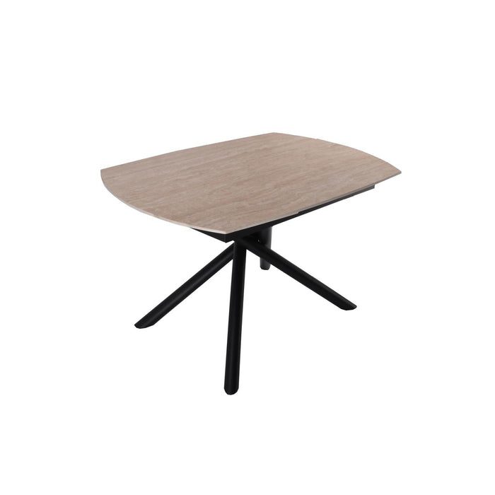 Table de repas 21831TR - Madrid Travertin - Lot de 1