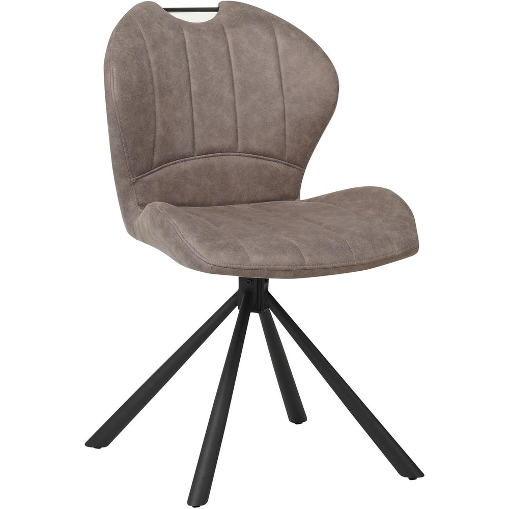 Chaise 16231TA - Burton Taupe - Lot de 2