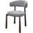 Chaise 46710GR - Sandra Gris - Lot de 2