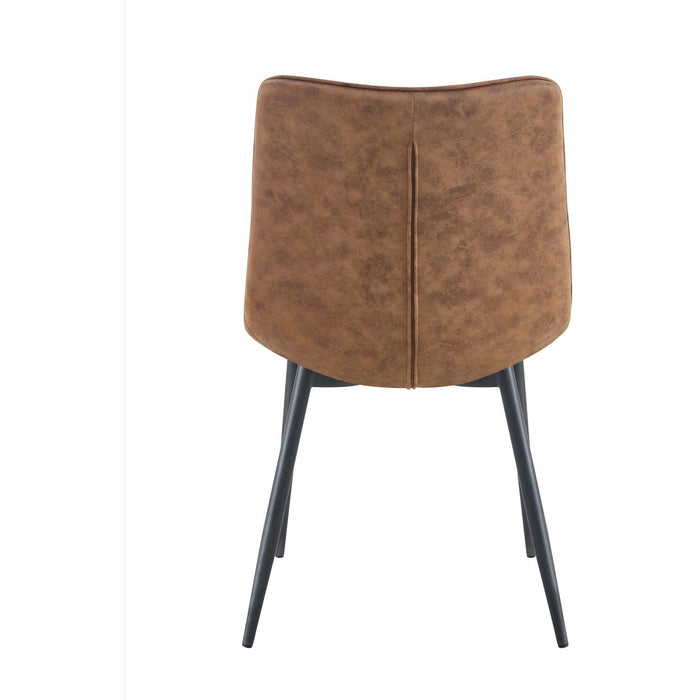 Chaise 15656CO - Nadia Marron - Lot de 4