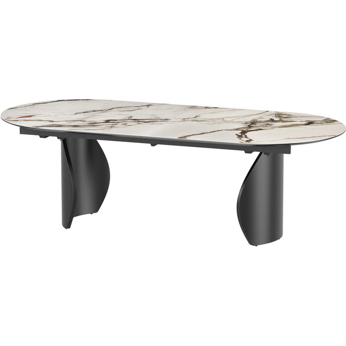 Table de repas 52931BT - Liora Blanc & Taupe - Lot de 1