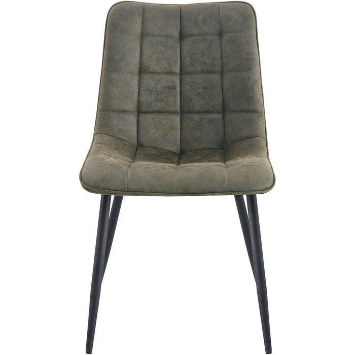 Chaise 15656KA - Nadia Vert Kaki - Lot de 4