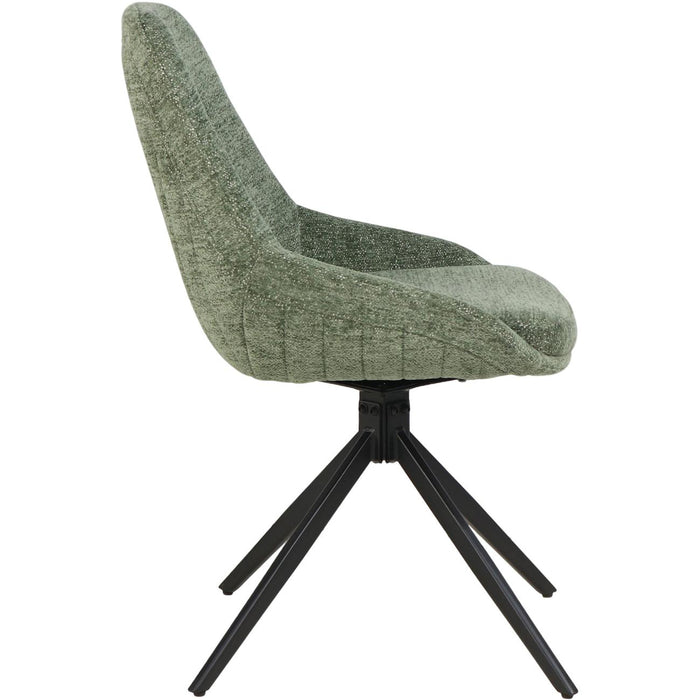 Chaise 23313KA - Théa Vert Kaki - Lot de 2