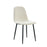 Chaise 39404LI - Barfleur Beige clair - Lot de 4