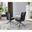 Chaise 52958NO - Milano Noir - Lot de 2
