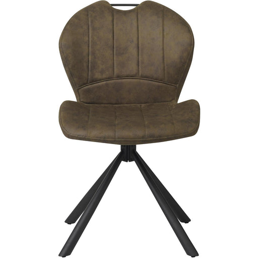 Chaise 16231KA - Burton Vert Kaki - Lot de 2