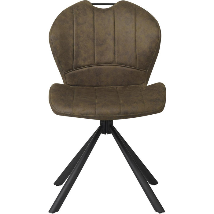 Chaise 16231KA - Burton Vert Kaki - Lot de 2