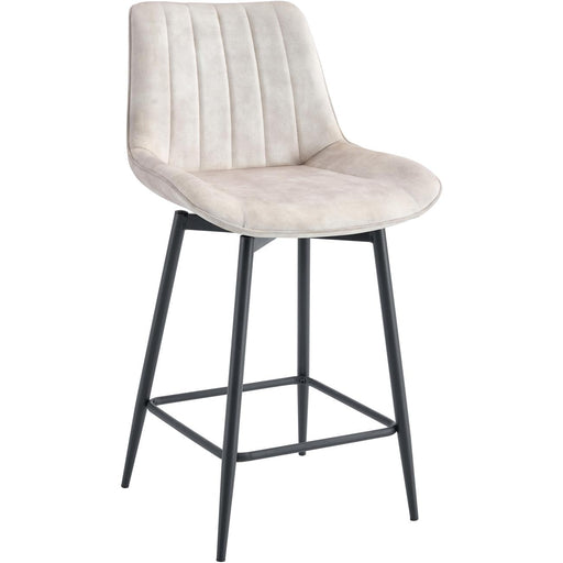 Tabouret de bar 55132LI - VAL THORENS Beige - Lot de 4